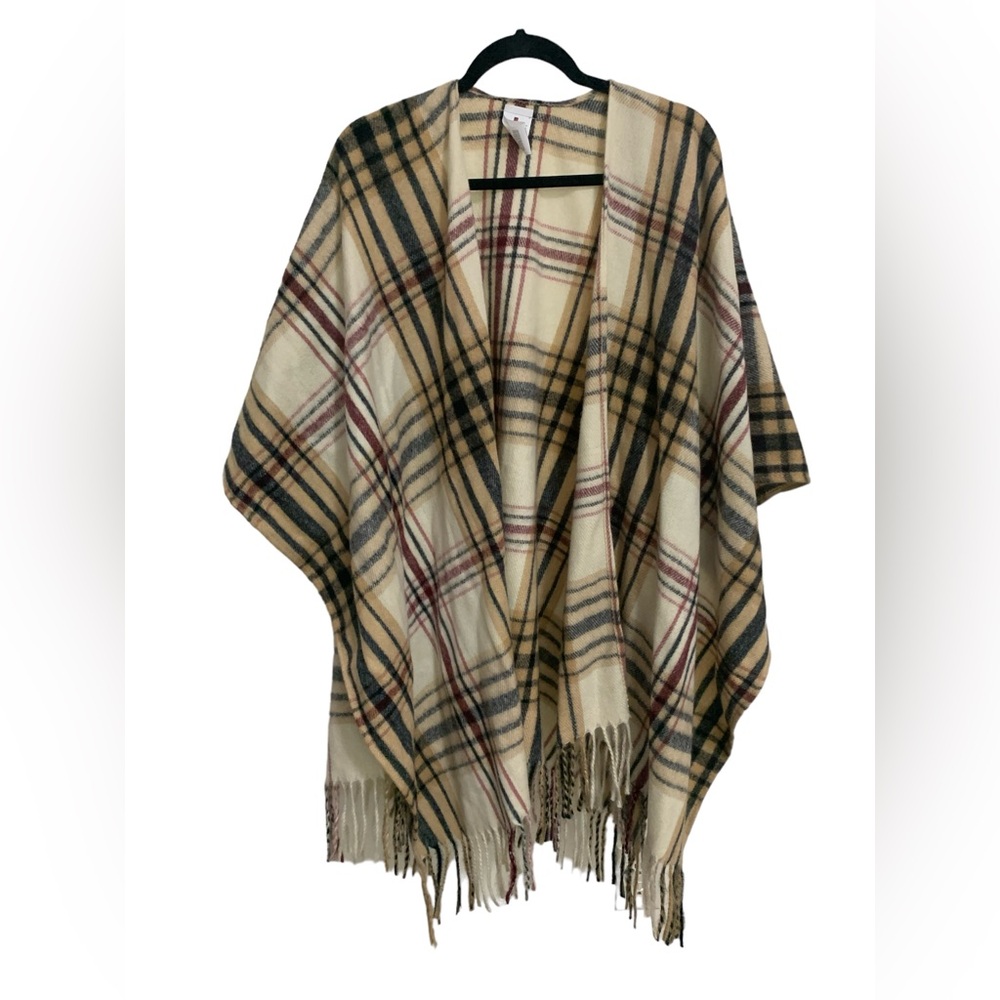 Plaid shawl